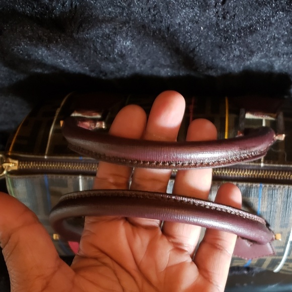 🔥SOLD🔥Fendi Zucca Mini Boston Satchel Bag - Picture 4 of 8